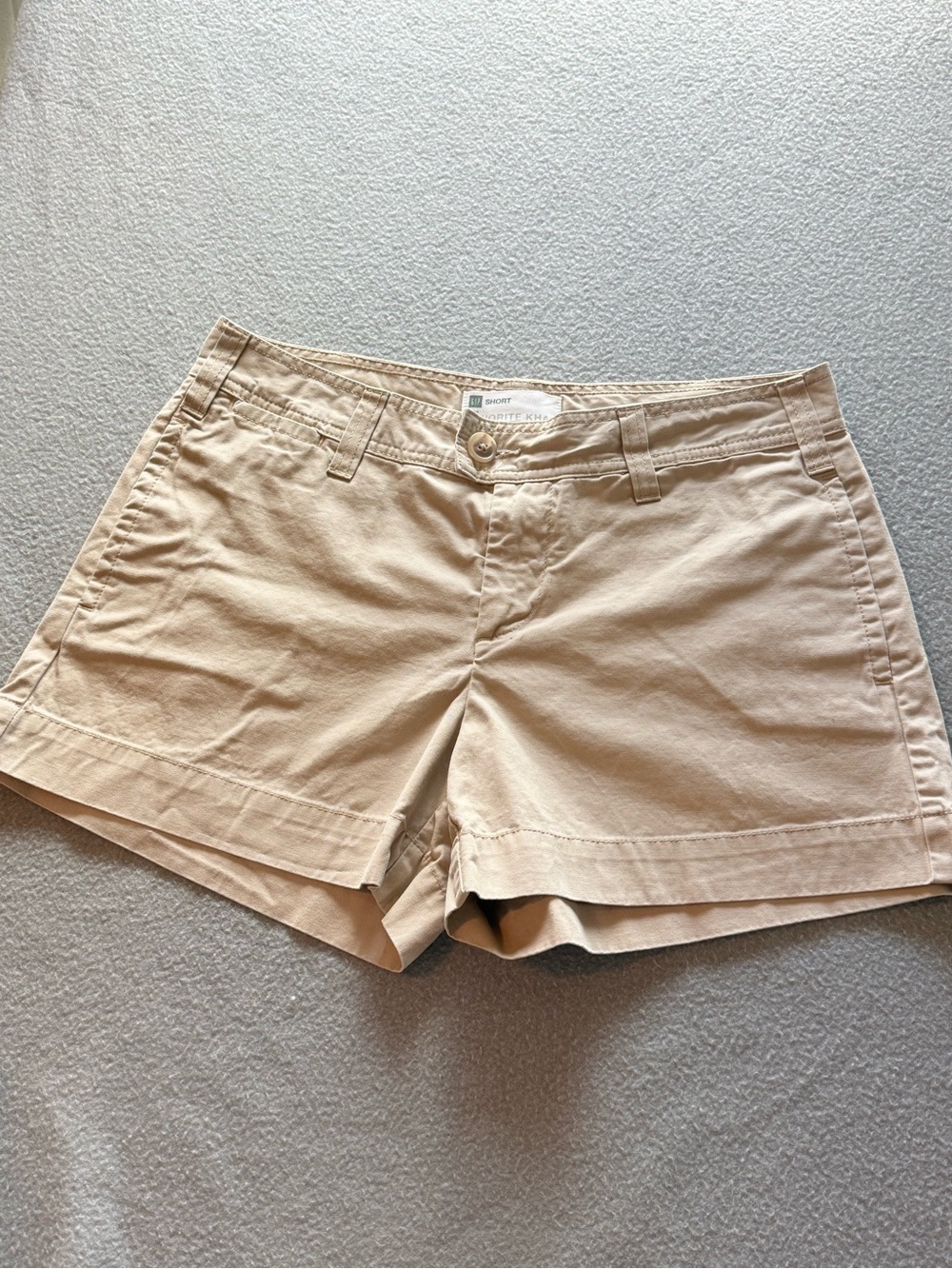 Classic Women's Khaki Cotton Shorts